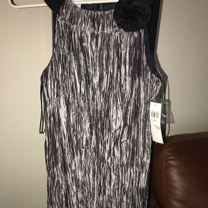 London Times Halter, Metallic woman’s dress.